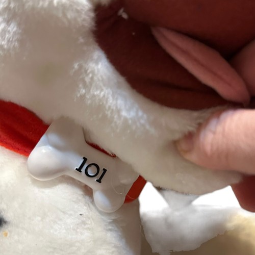 Disney 101 Dálmatas Jumbo Peluche Grande RARO Peluche Perro De Colección - Imagen 10 de 12