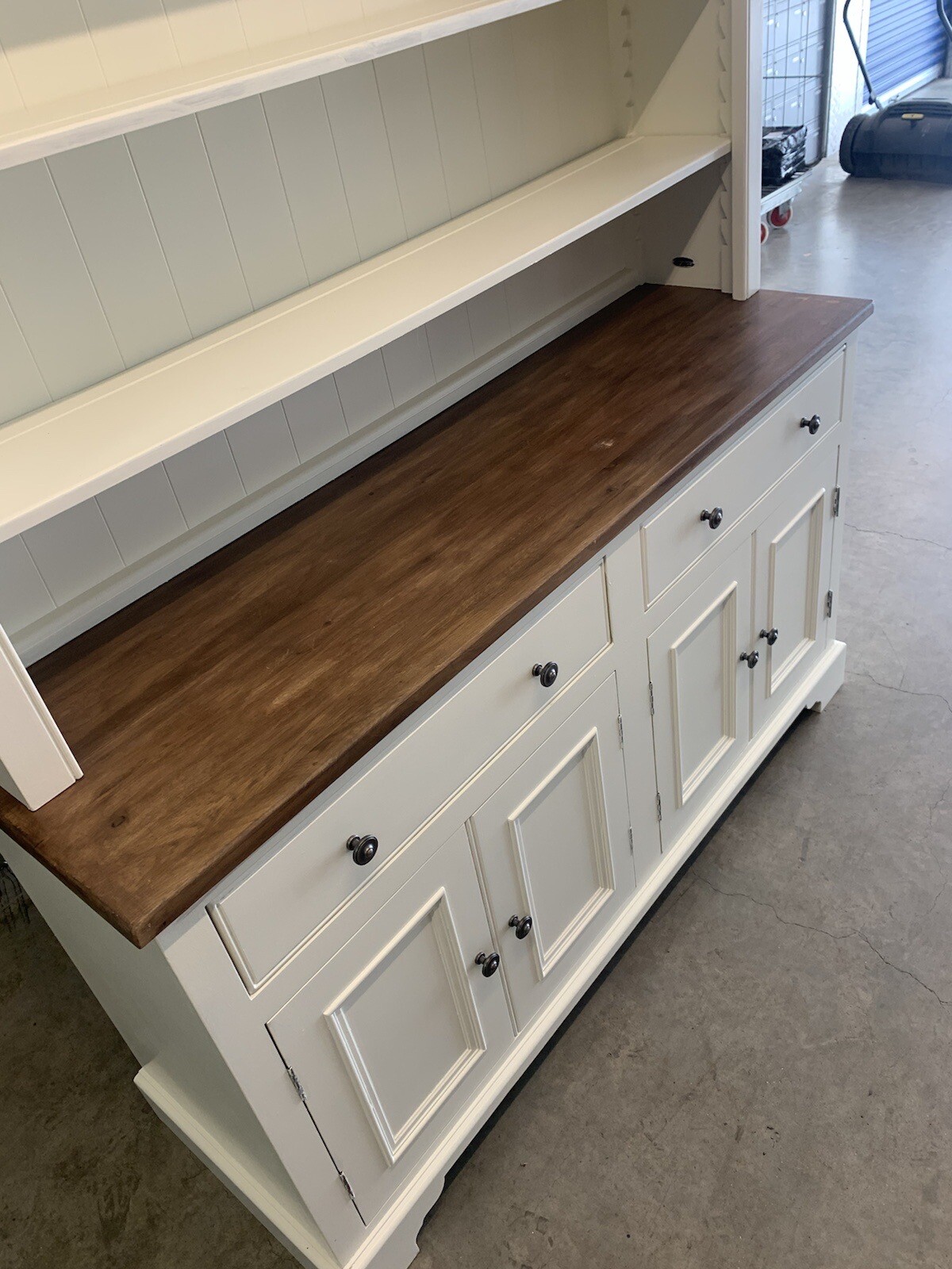 Neptune Chichester Kitchen Dining Lounge 5ft Open Dresser / Bookcase