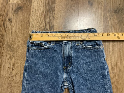 Arizona Jeans, Girl's Size 6X, Blue, Denim, Bootcut, Pockets, Medium Wash - Picture 6 of 9