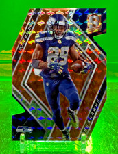 #5/5 2018 Doug Baldwin Spectra NEON ORANGE Diecut #99 WR SEAHAWKS