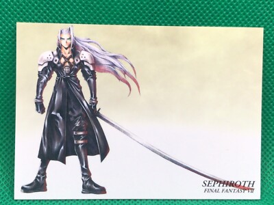 SEPHIROTH Final FantasyⅦ CARD ART MUSEUM #063 First Edition rare