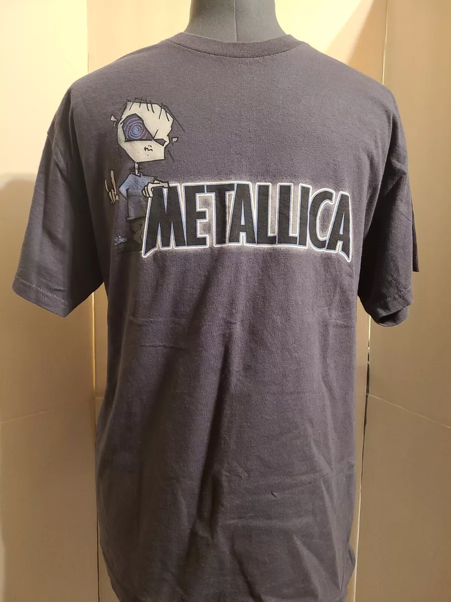 Grey sales metallica shirt