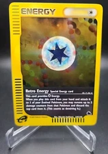 Pokemon TCG Card Retro Energy Skyridge 144/144 Reverse Holo Uncommon LP