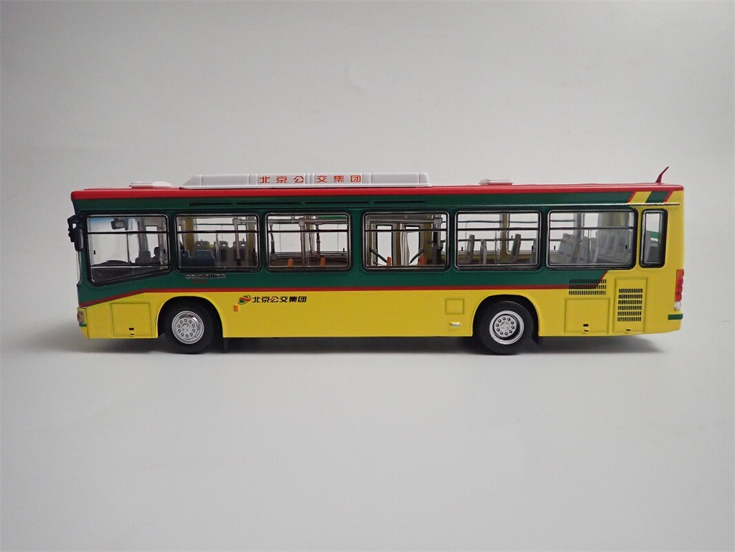 1/64 Jinghua Bus BK6111CNG Natural Gas 397 Alloy Bus Model | eBay