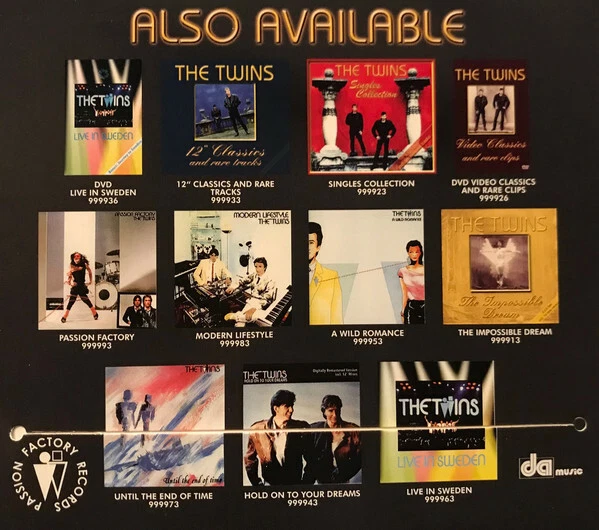 The Twins Living For The Future CD Album Italo 80s Synth Pop 80s 12 Hits Neu Ovp - Bild 3 von 3