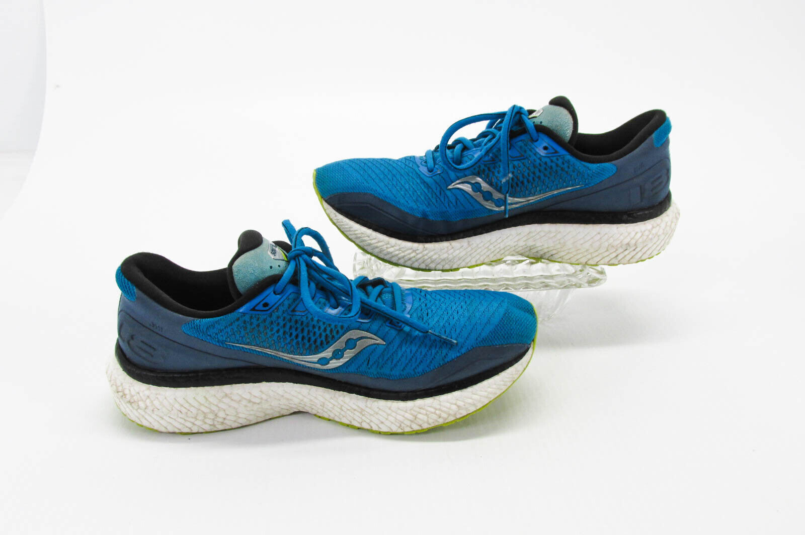 Saucony Mens Triumph 18 Running Sneakers Size 9 Athletic Shoes Pre Owned vq thumbnail 8