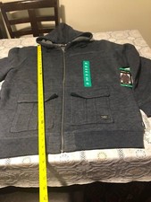 O'Neil Men's Full-Zip Hooded Fleece Navy Size XL