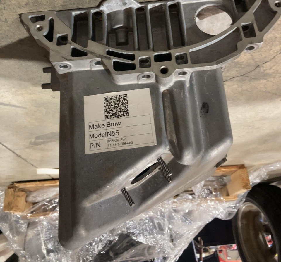 BMW 640I 2012 cárter de aceite 3,0 L turbo 11137556663 Foto 2 de 4