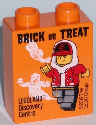 LEGO LEGOLAND Sammelstein BRICK OR TREAT Discovery Centre Halloween 2019