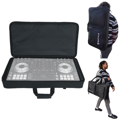 Rockville DC27 Padded DJ Controller/Mobile Producer Bag Backpack Adjustable Foam - Picture 1 of 12