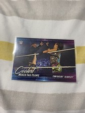 2021 Topps WWE Coolest Mixed Tag Teams #MT2 Finn Balor & Bayley - NM-MT