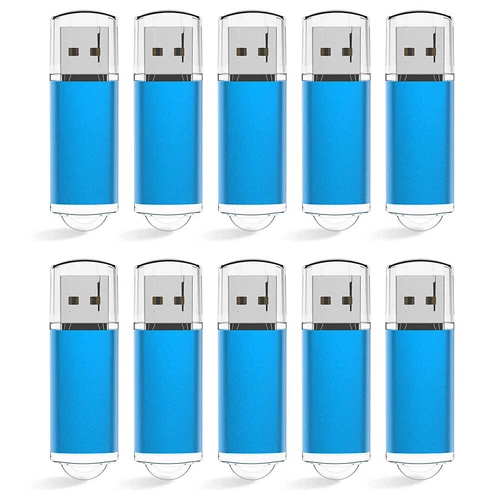 10 PK 8GB USB Flash Drives Thumb Memory Stick Folding Pen Drive Storage Swivel