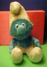 1979 Smurf Plush Toy  approcimate 11 1/2'' to 12''