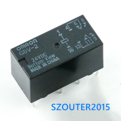G5V-2 Relais 24VDC - 10 Stück Set Für Elektronik Und Steuerungen