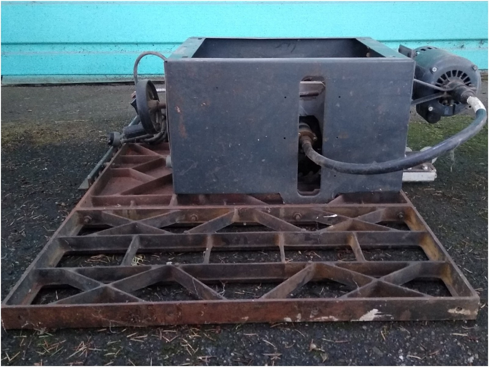 Old Vintage Sears Craftsman 10 Inch 15 Amp Cast Iron Jobsite Table Saw