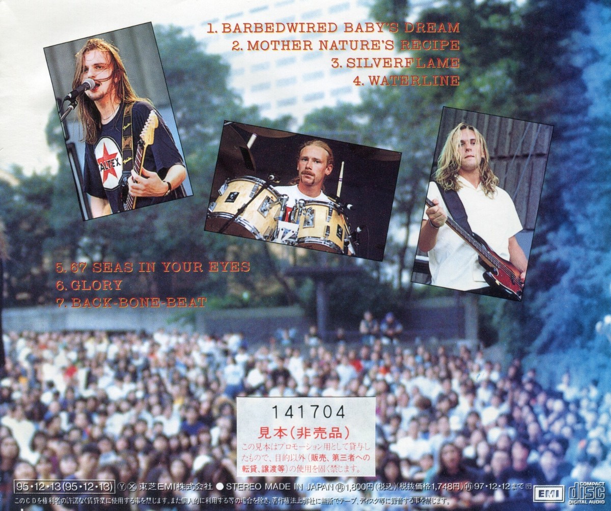 Dizzy Mizz Lizzy - Live In Japan. TOCP-8731, With Obi. Japan