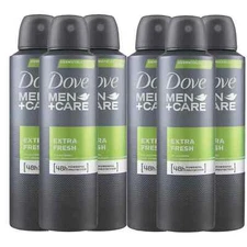 Dove Men + Care Extra Fresh Spray Deodorant & Antiperspirant 150ml 6 pack