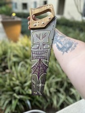 Tiki Pinstriped Hand Saw