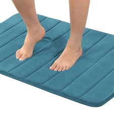 Memory Foam Bath Mat Rug 24 x 36 Bath Mat for Bathroom Ultra Soft Non Slip an...