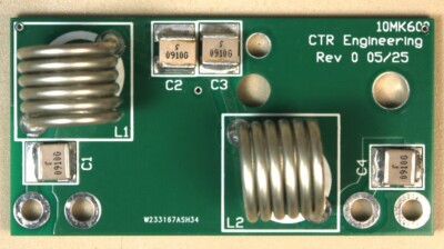 10MK600 CTR Engineering ALS500M ALS600 Ameritron Ten Meter board Ten meter kit