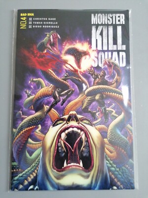 MONSTER KILL SQUAD #4..CHRISTOS GAGE/TOMAS GIORELLO..BAD IDEA 202 1ST PRINT.
