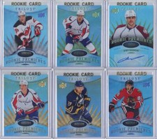 JOEY HISHON COLORADO AVALANCHE 2014-15 UD TRILOGY ROOKIE AUTO /99 #139