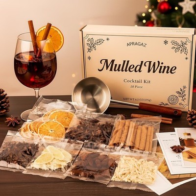 Mulled Wine Spices Kit - Mulling Spices for Wine & Apple Cider NEW