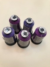 Embroidery Machine Thread-Lot of 5 Spools Shades of Purple NEW Floriani Brand