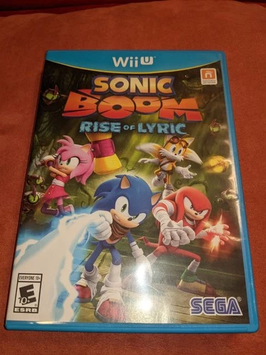 Sonic Boom: Rise of Lyric, Nintendo Wii U, Complete, EXCELLENT Condition