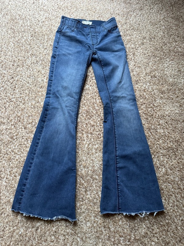 Free People We The Free Penny Pull On Stretch Flare Jeans 24