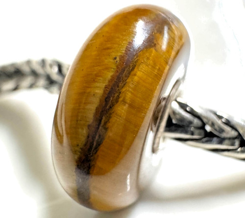 Trollbeads Tiger Eye Stone Bead New TSTEB-10003