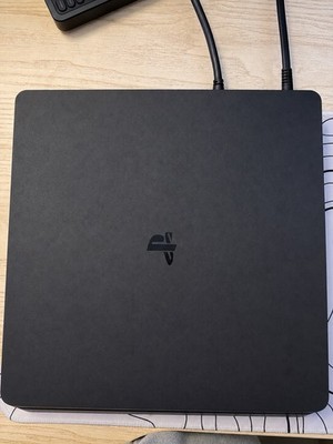 Sony PlayStation 4 Slim 1TB Console Bundle-Black-Includes Controller & Cables