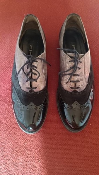 Women Paul Green Brogues Black