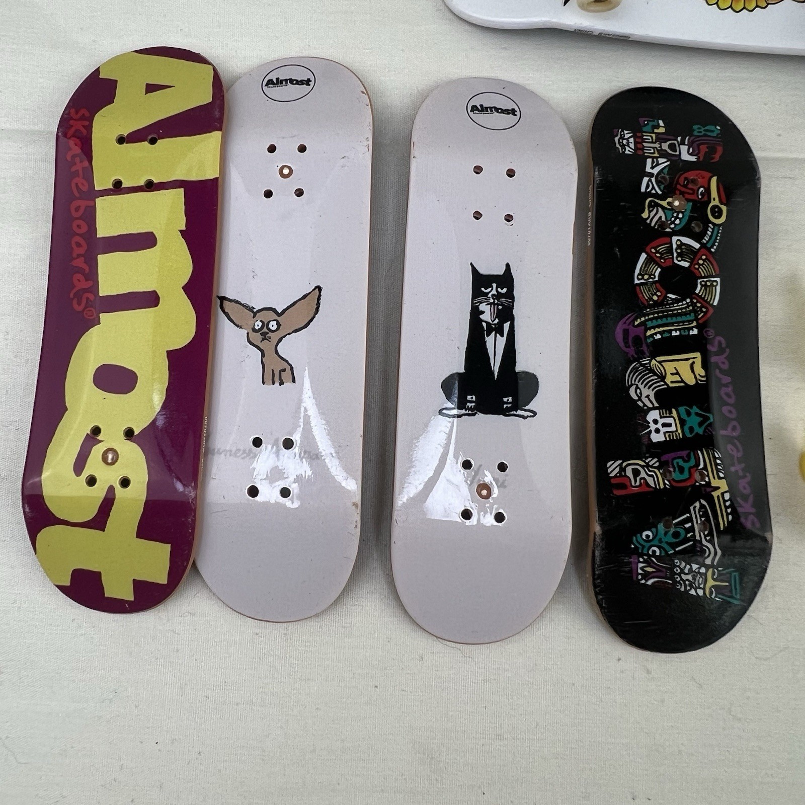 12 Tech Deck Finger Skateboards Anti Hero  Stevie Williams Stefan Janoski As Is