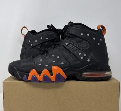 Nike Air Max Charles Barkley Hyperfuse Black Orange Sz 10 488119