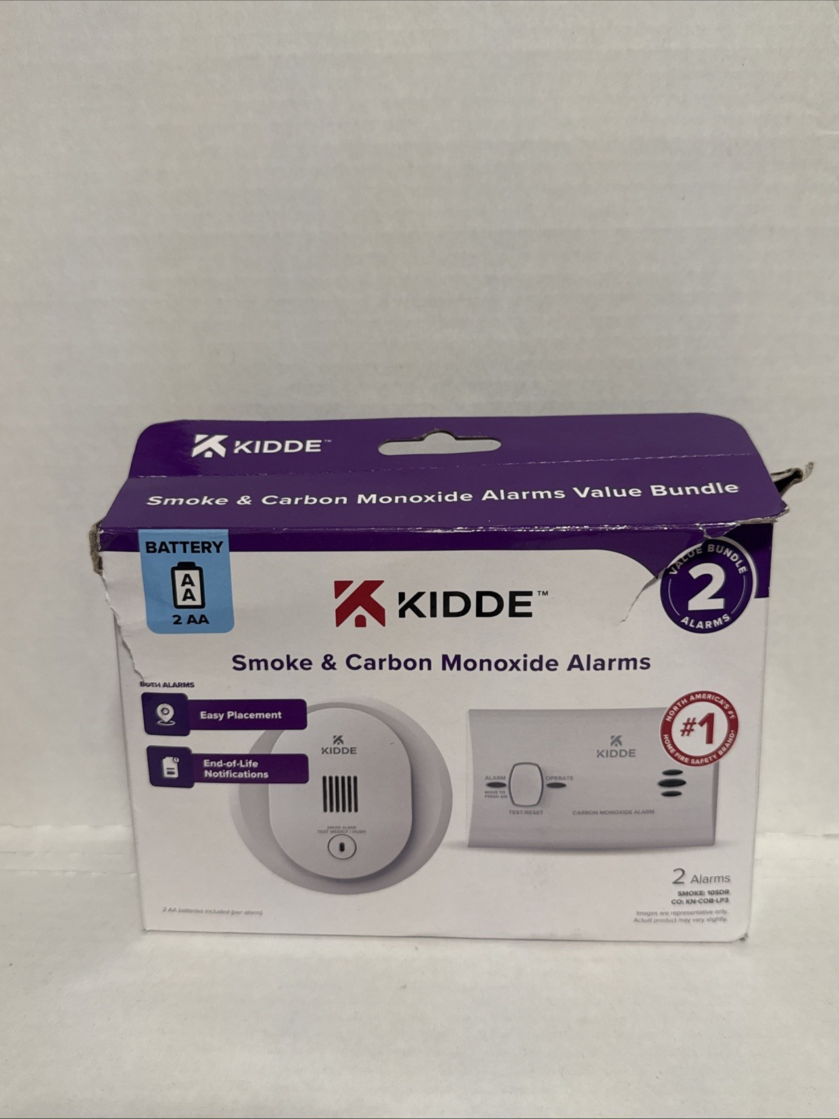 Kidde Smoke Alarm And Carbon Monoxide Value Pack