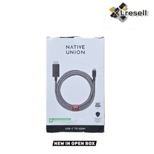 Native Union 10' ft cavo usb c a hdmi 4K per uscita monitor TV per PC Android