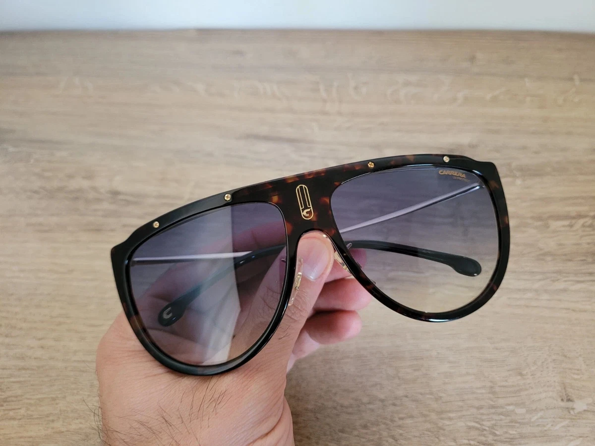CARRERA 1023/S 08608 Tortoise Blue Gradient Sunglasses - New Without Box