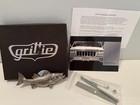 NEW w/ BOX STRIPED BASS FISH Grillie Ornament Antique Nickel Auto Truck Car Hood — photo 1