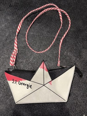 IT Chapter Two Georgie Paper Boat Crossbody Bag Horror Pennywise Purse