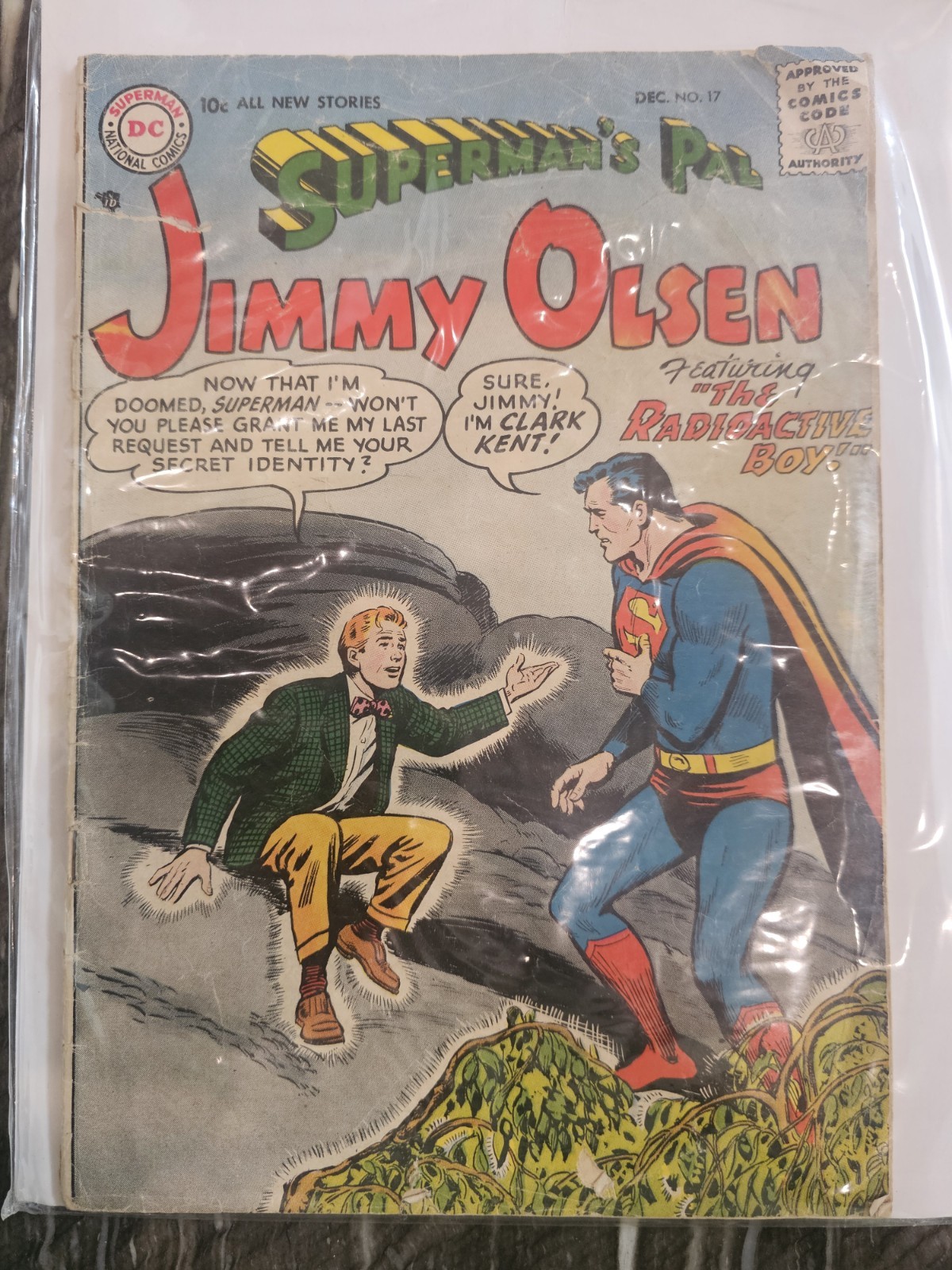 Superman's Pal Jimmy Olsen #17 Silver Age DC Comics 1956 GD-VG | eBay