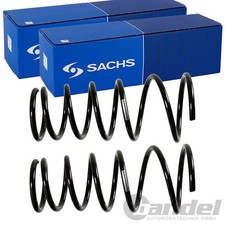 2X SACHS FAHRWERKSFEDERN VORNE PASSEND FÜR LINKS+RECHTS