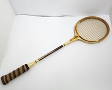 Vintage Slazenger Challenge Squash Racquet Genuine Tubular Fibre-Glass Shaft 27"