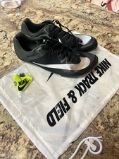 NWT Nike Rival Sprint Running Track & Field Sneakers Men 10.5 Cleats, Tool & Bag