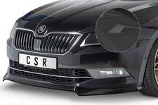 Cup Spoiler Lippe Front Ansatz Schwert für Skoda Superb III (Typ 3V) CSL401