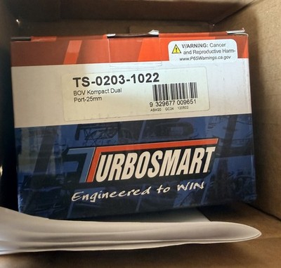 Turbosmart TS-0203-1023 Kompact Dual Port BOV for Universal Applications