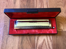 Hohner 64 Chromonica 280 C 4 Octave Professional Model Key of C - w/Case -VG