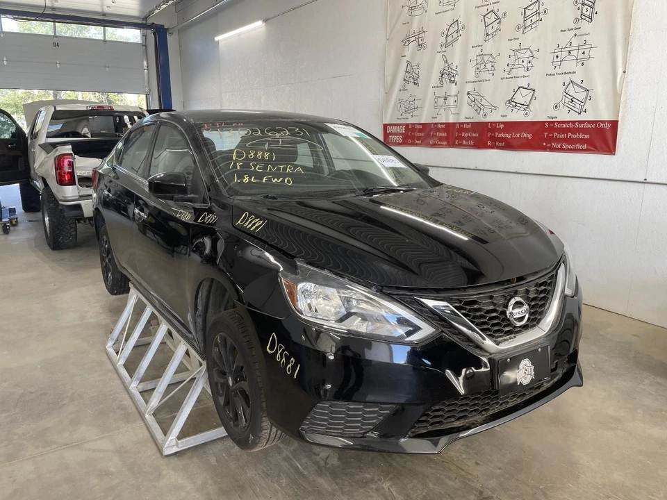 Used Front Left Seat Belt Front fits: 2018 Nissan Sentra bucket driver retractor Foto 4 de 4