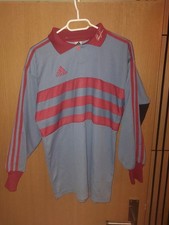 Adidas Retro Torwart Trikot FC Bayern Oliver Kahn Autogramm Gr. S Saison 98