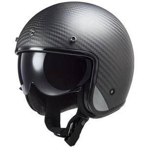 LS2 OF601 Bob Ii Carbon Motorcycle Helmet Open Face Motorbike Crash Scooter Lid